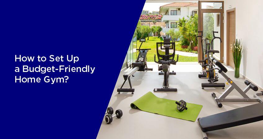 set up a budget friendly home gym